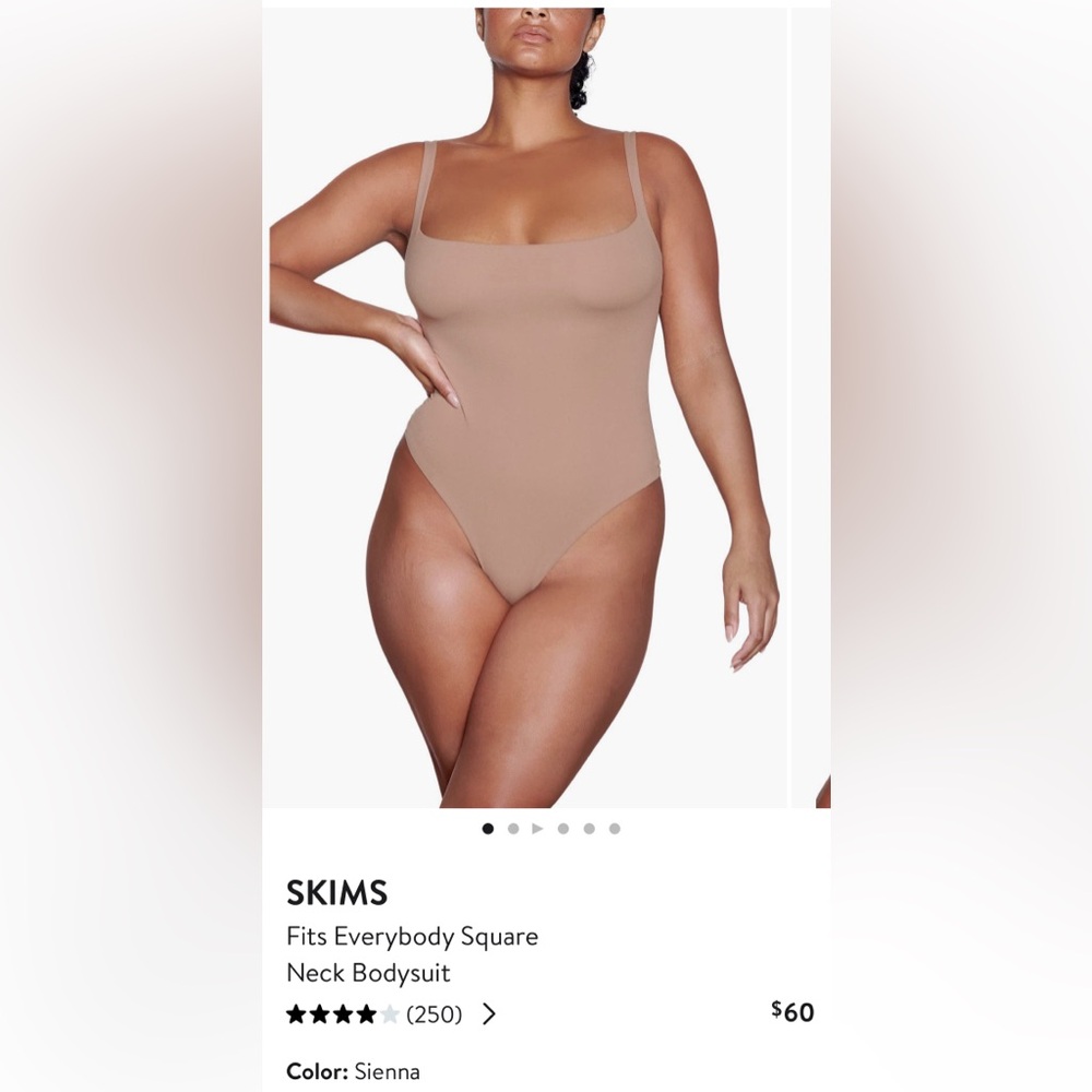 Skims Fits Everyone Bodysuit - worn once